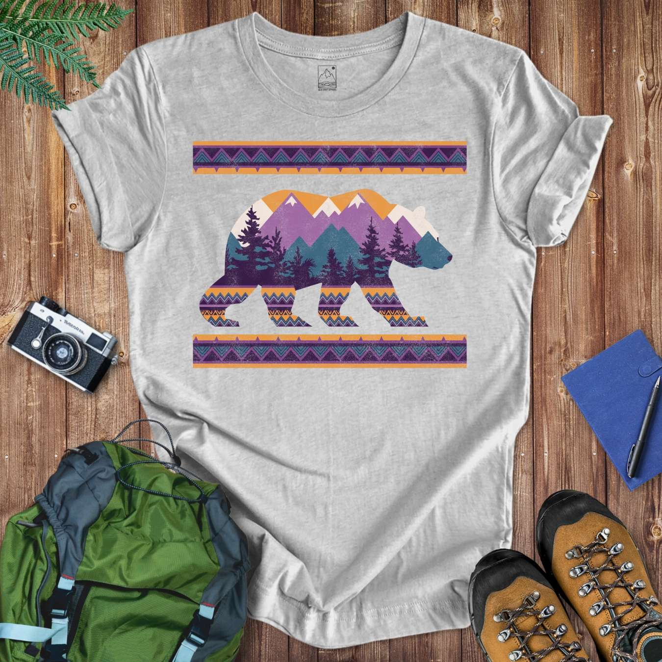 Pattern Grizzly Tee T-Shirt Athletic Heather / S