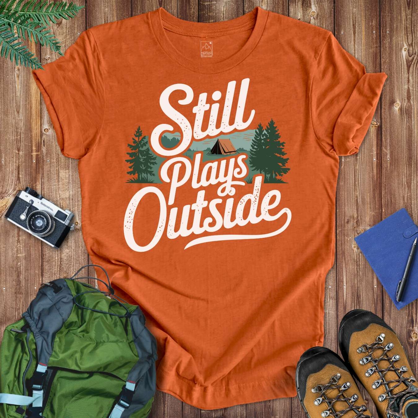 Plays Outside Tee T-Shirt Autumn / S