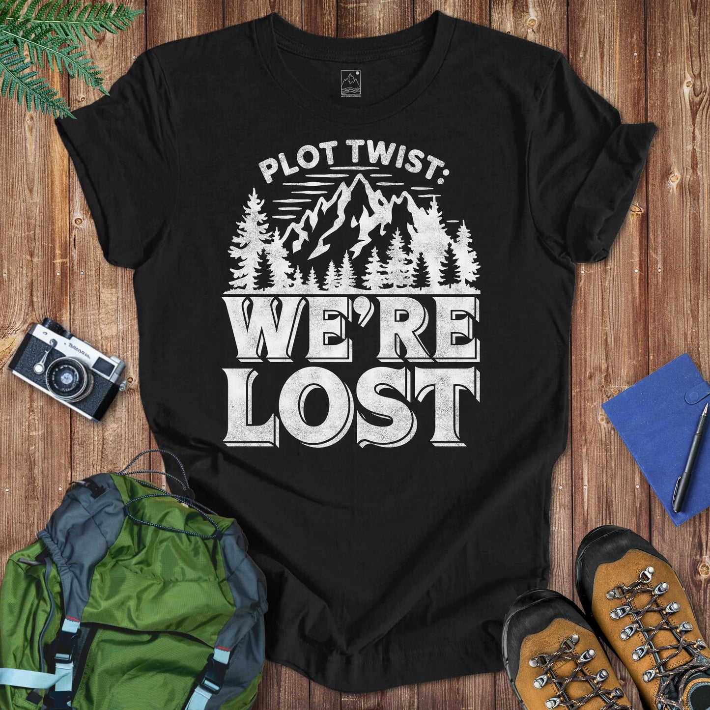 Plot Twist Tee T-Shirt Black / S