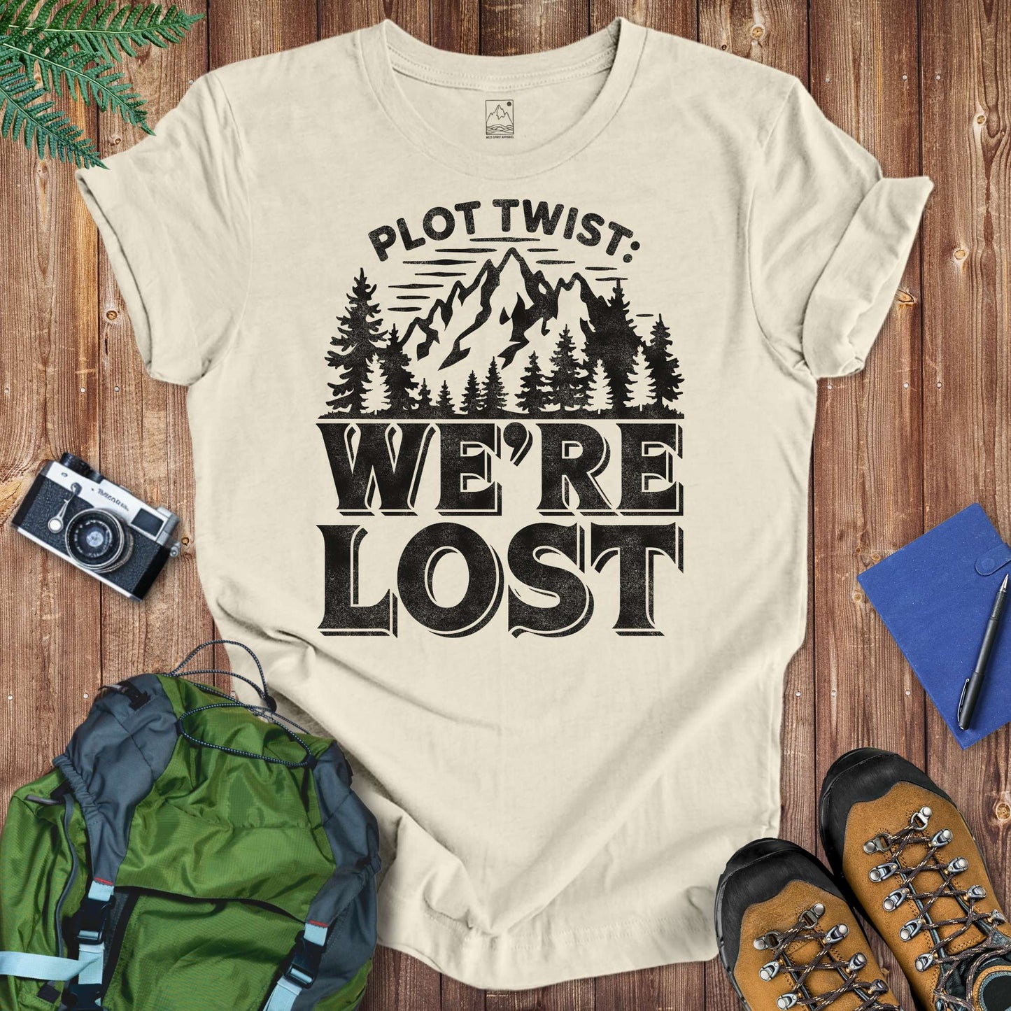 Plot Twist Tee T-Shirt Natural / S