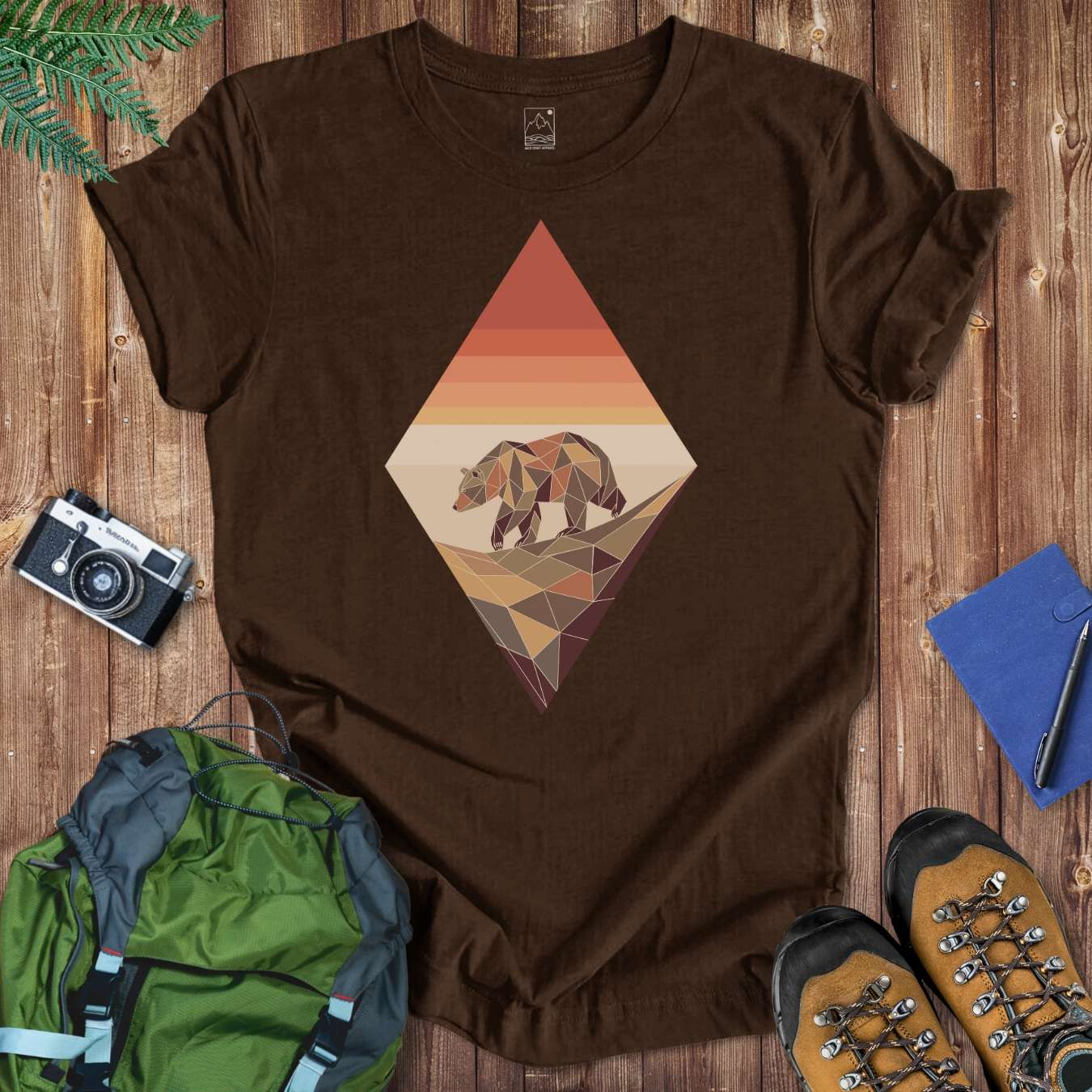 Poly Bear Tee T-Shirt Brown / S