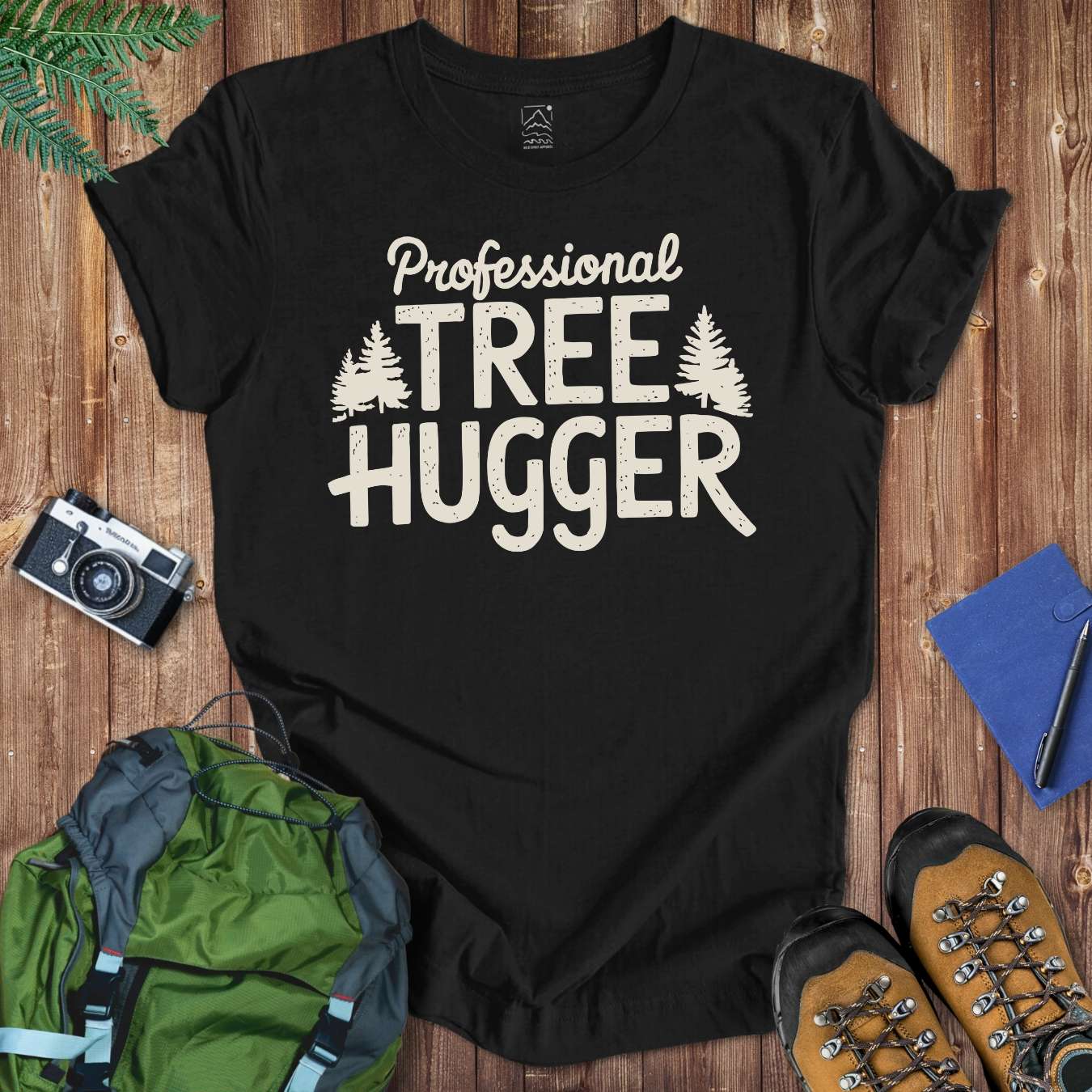 Professional Tree Hugger Tee T-Shirt Black / S