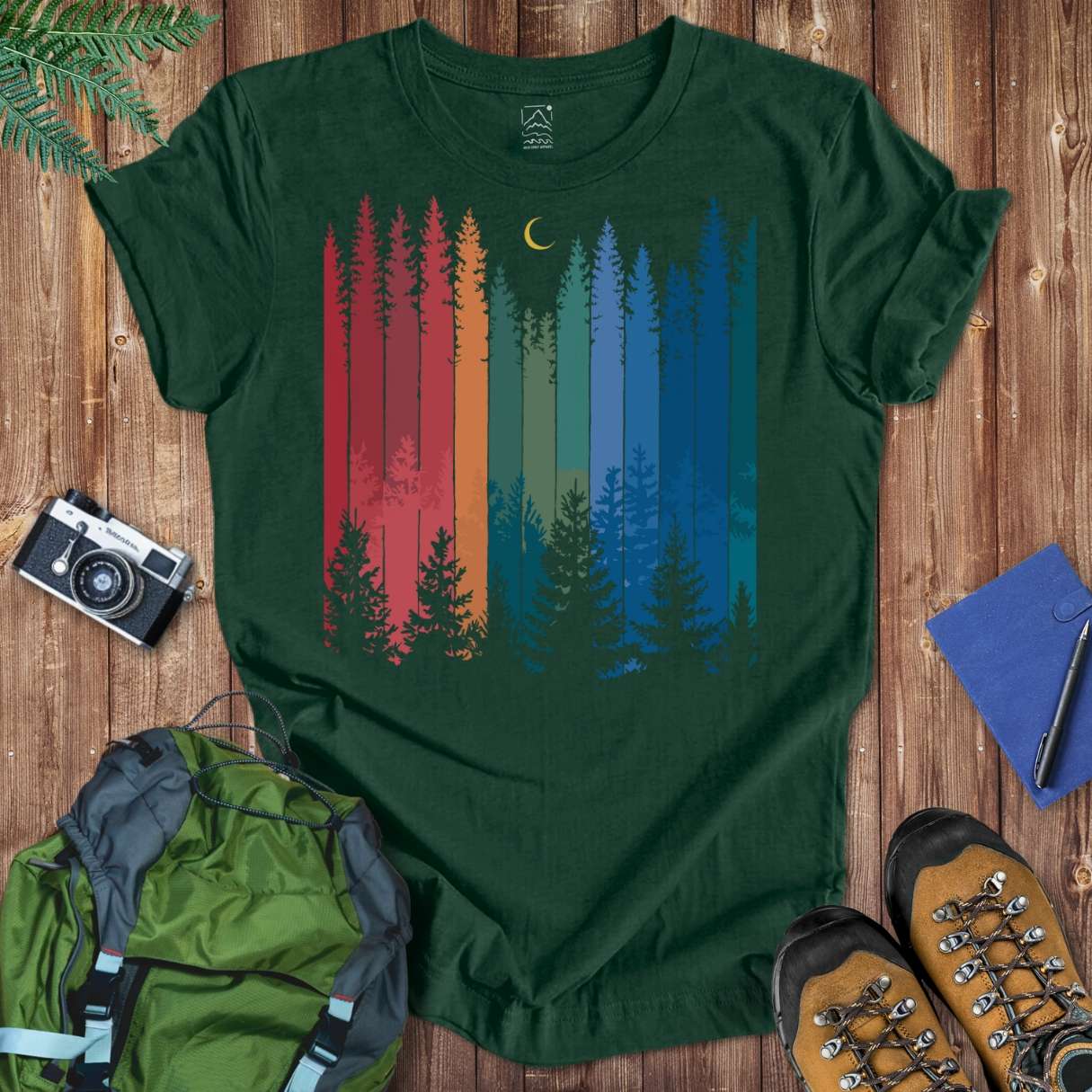 Rainbow Forest Tee T-Shirt Forest / S