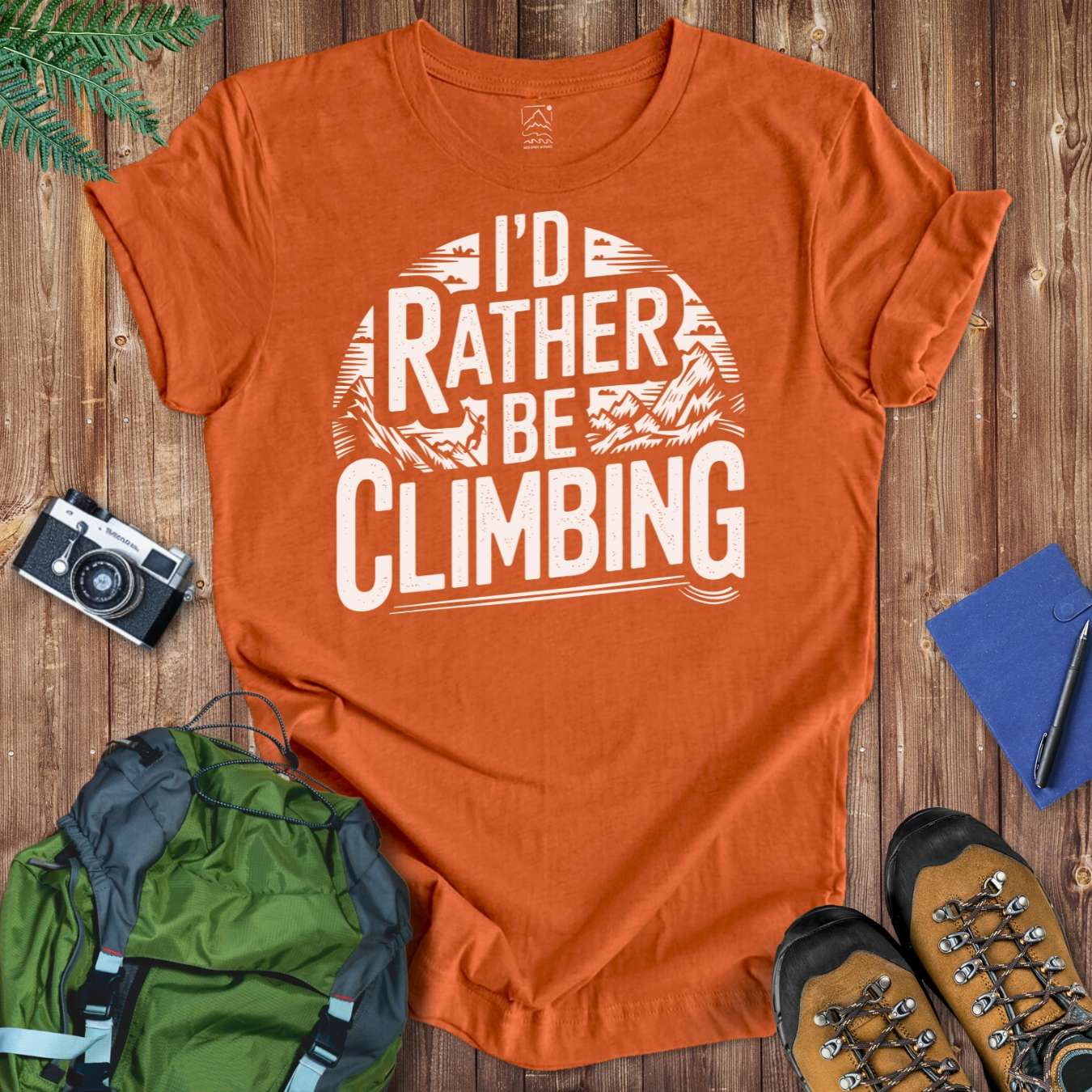 Rather Be Climbing Tee T-Shirt Autumn / S