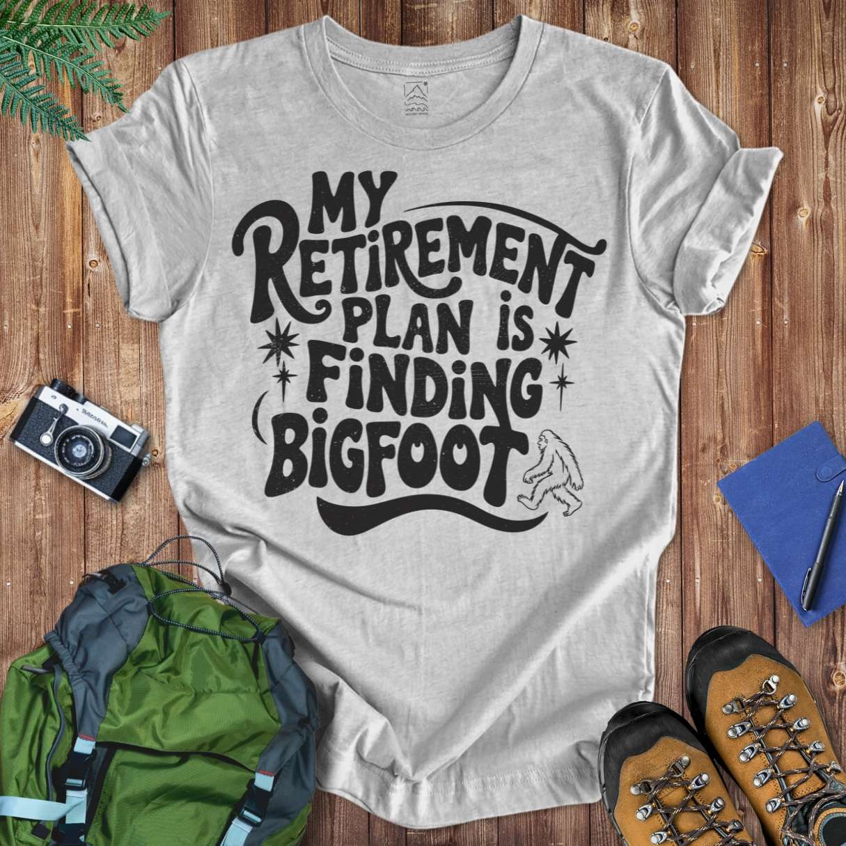 Retirement Plan Tee T-Shirt Athletic Heather / S