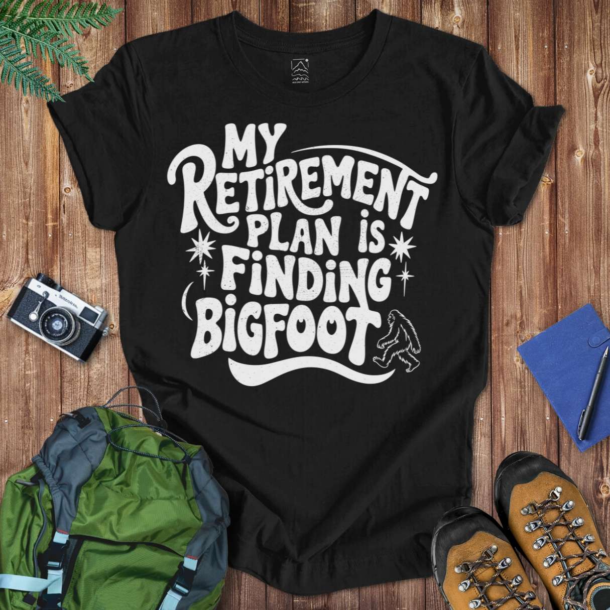 Retirement Plan Tee T-Shirt Black / S