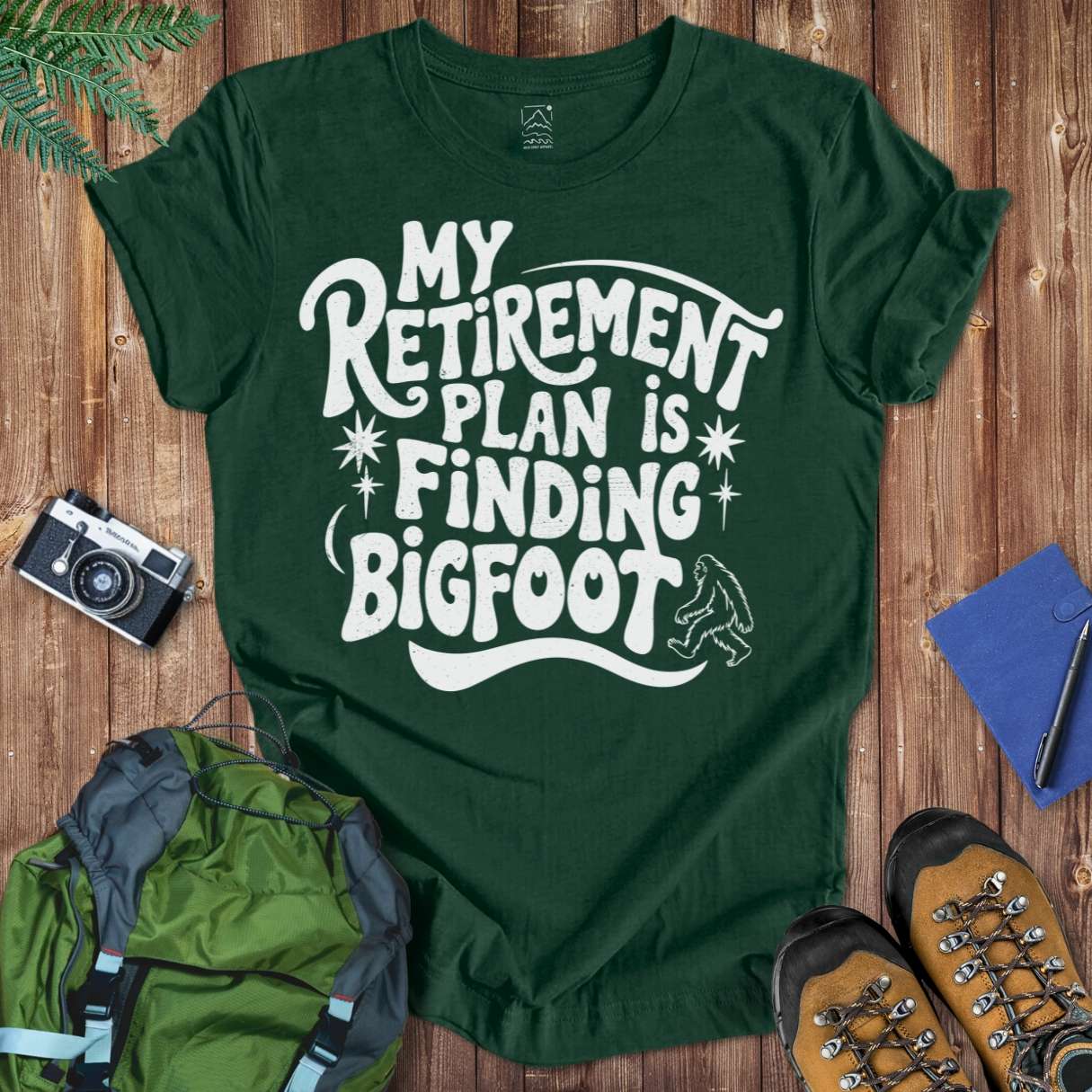 Retirement Plan Tee T-Shirt Forest / S