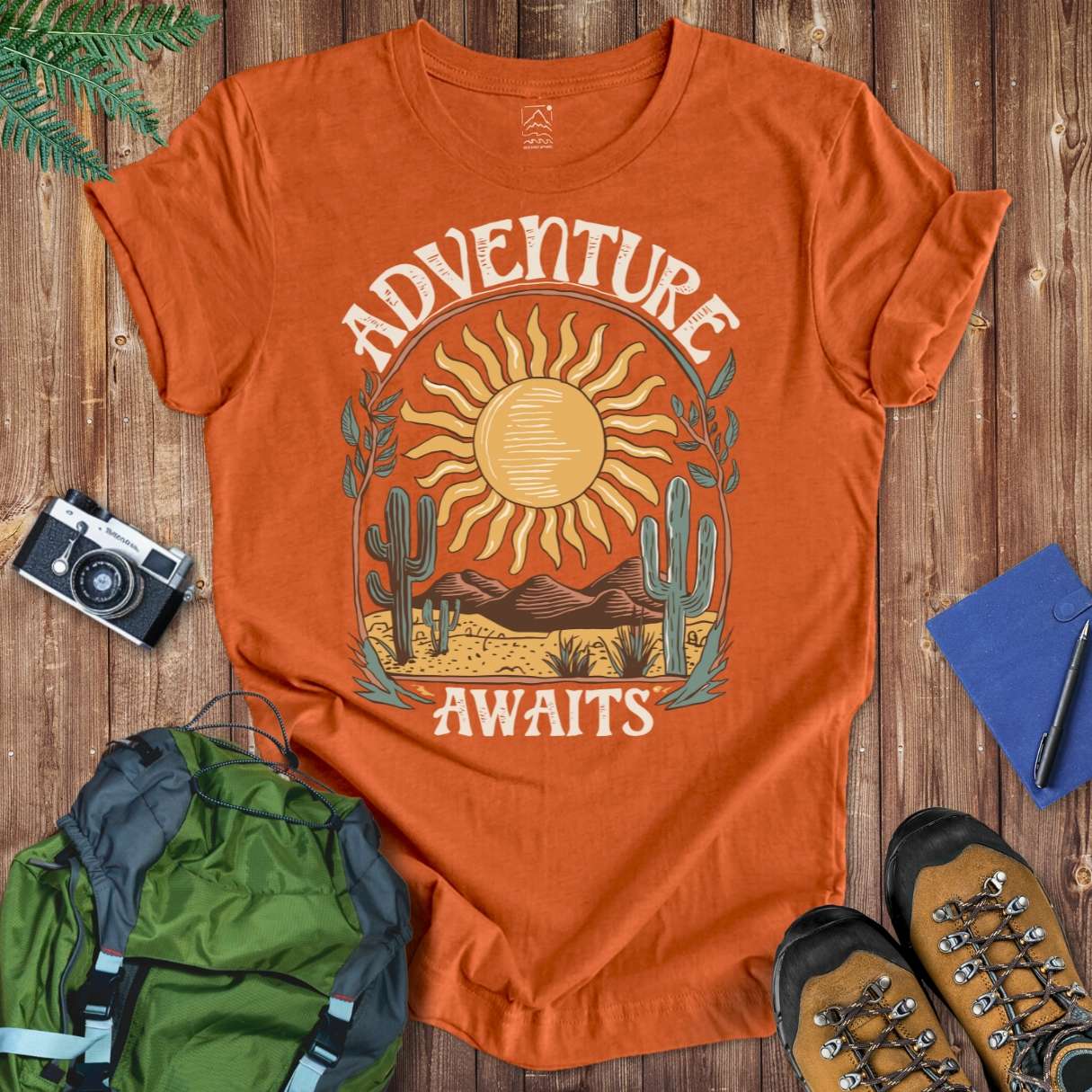 Retro Adventure Tee T-Shirt Autumn / S