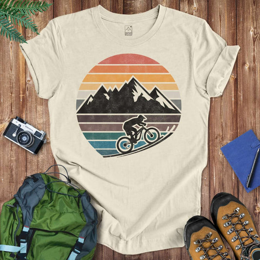 Retro Biker Tee T-Shirt Natural / S