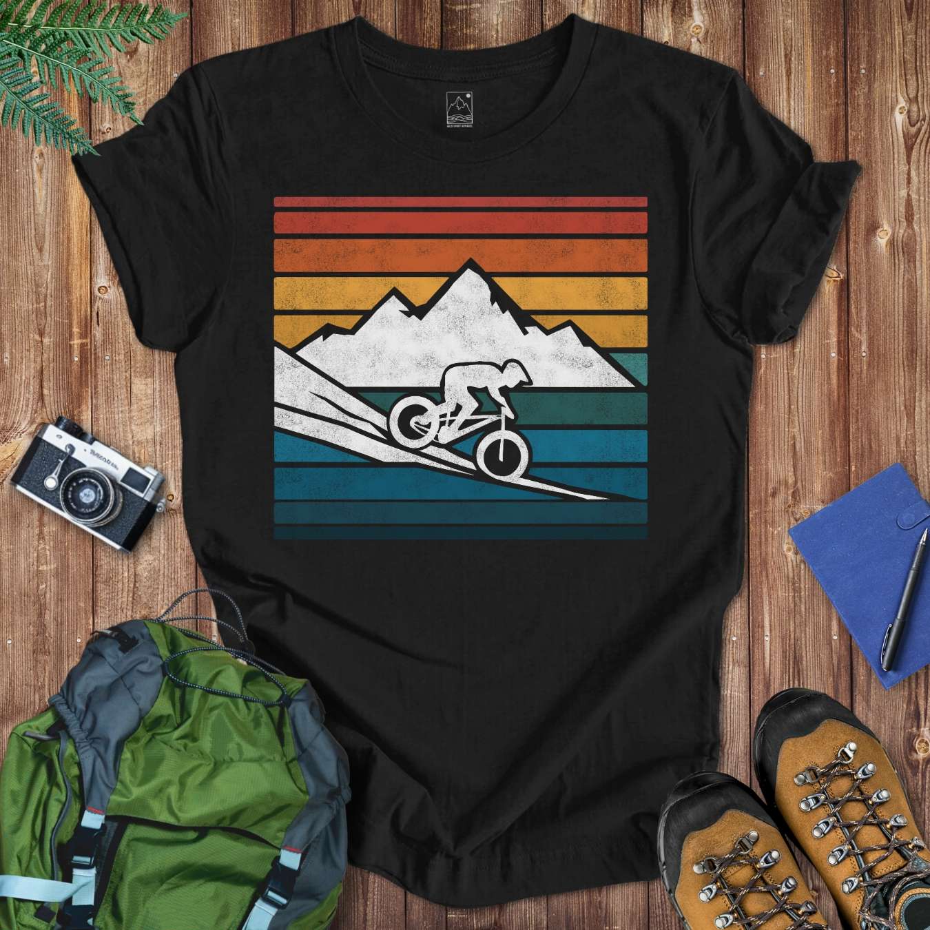 Retro Downhill Tee T-Shirt Black / S