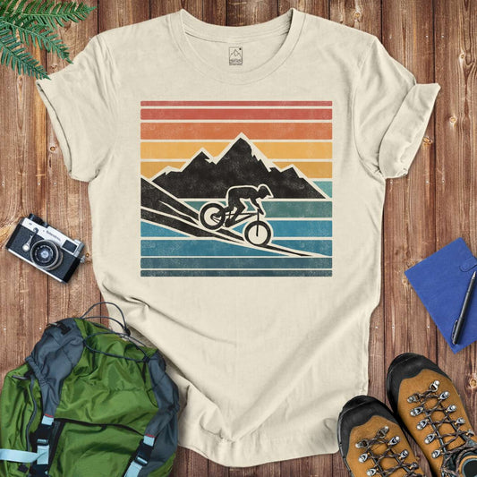 Retro Downhill Tee T-Shirt Natural / S