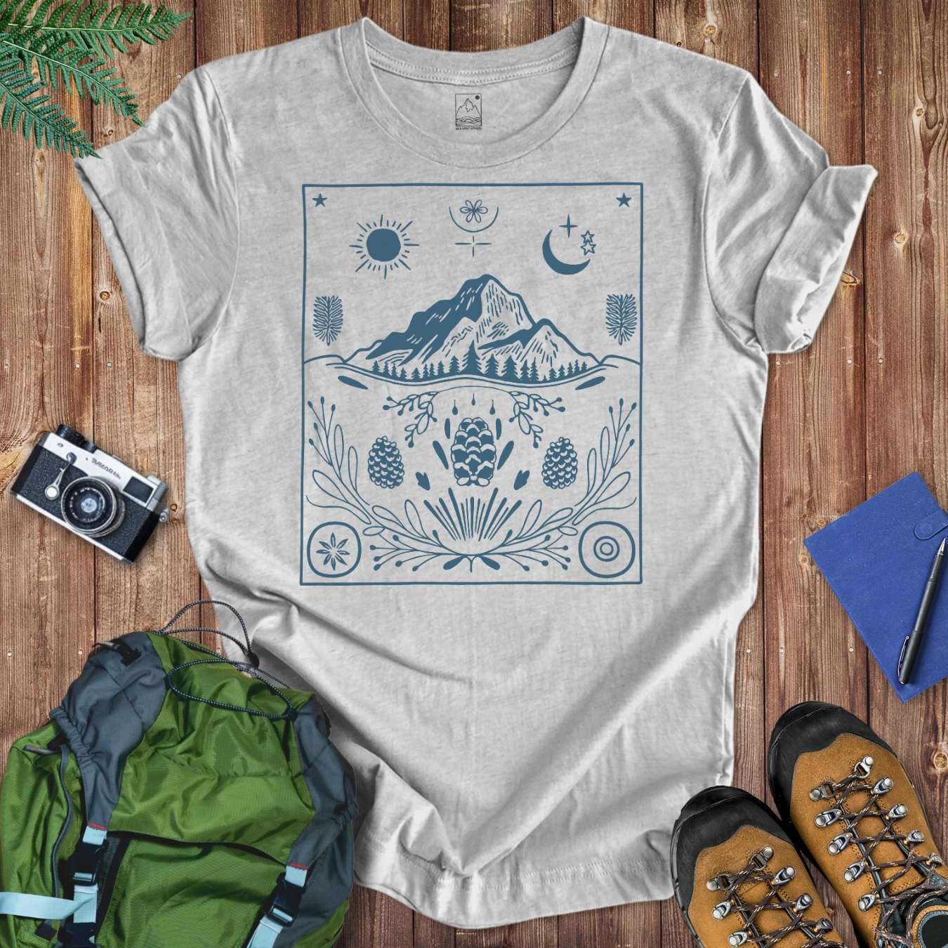 Spirit Mountain Tee T-Shirt Athletic Heather / S