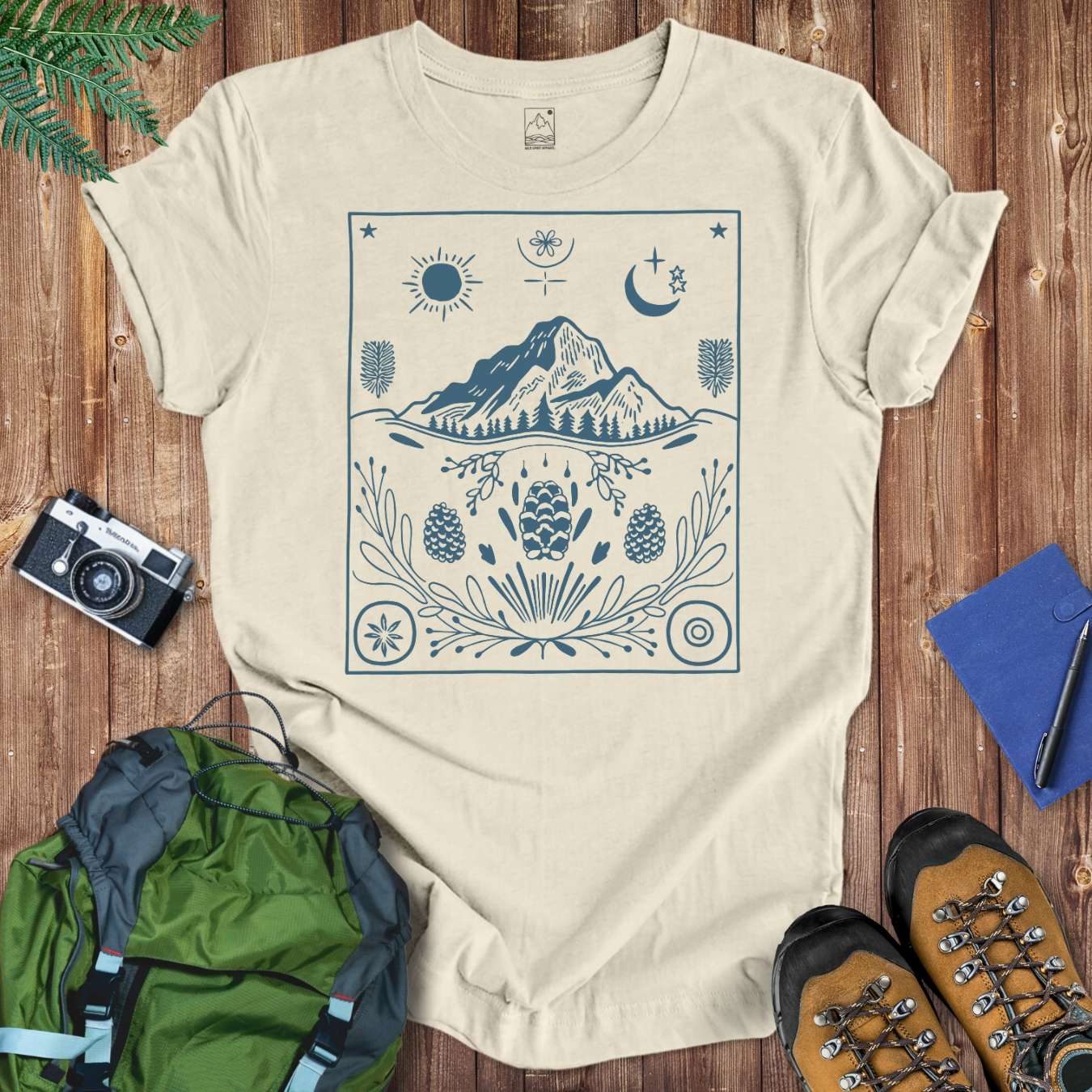 Spirit Mountain Tee T-Shirt Natural / S