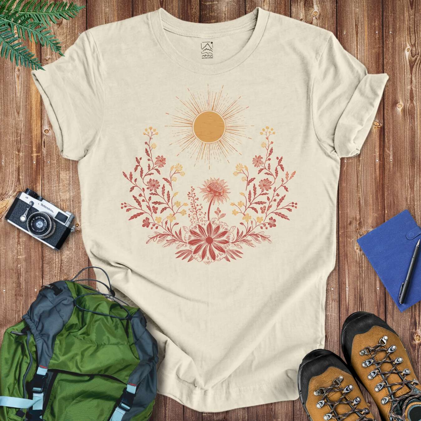 Sunlit Meadow Tee T-Shirt Natural / S