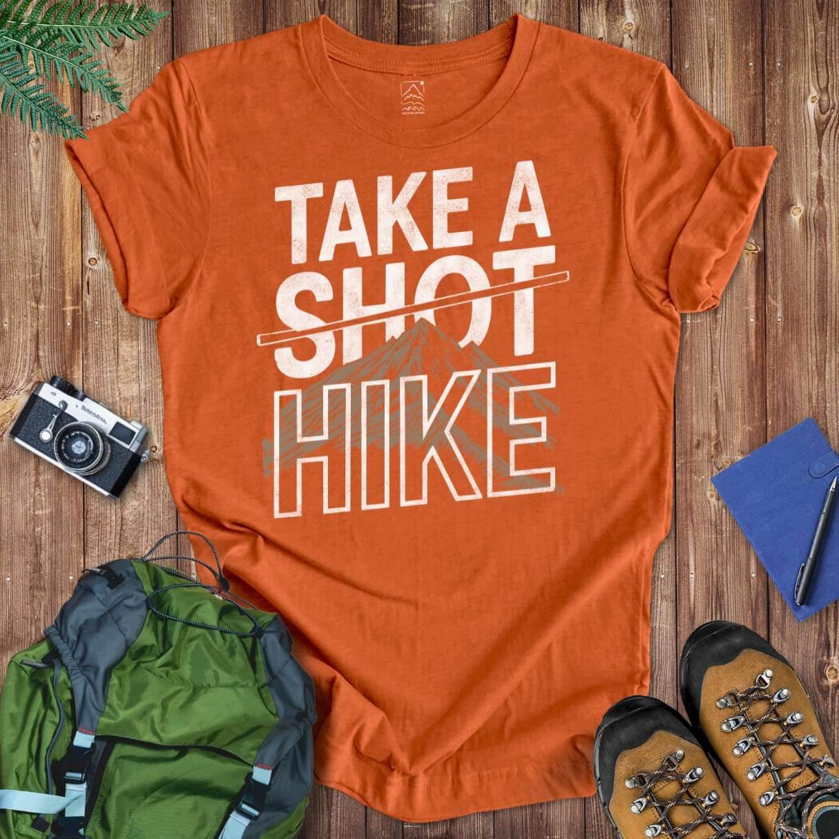 Take A Hike Tee T-Shirt Autumn / S