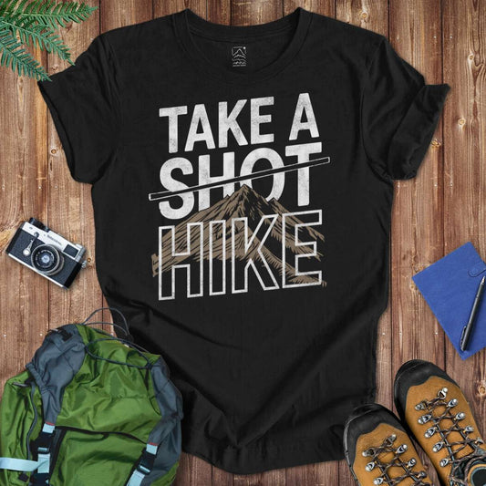 Take A Hike Tee T-Shirt Black / S