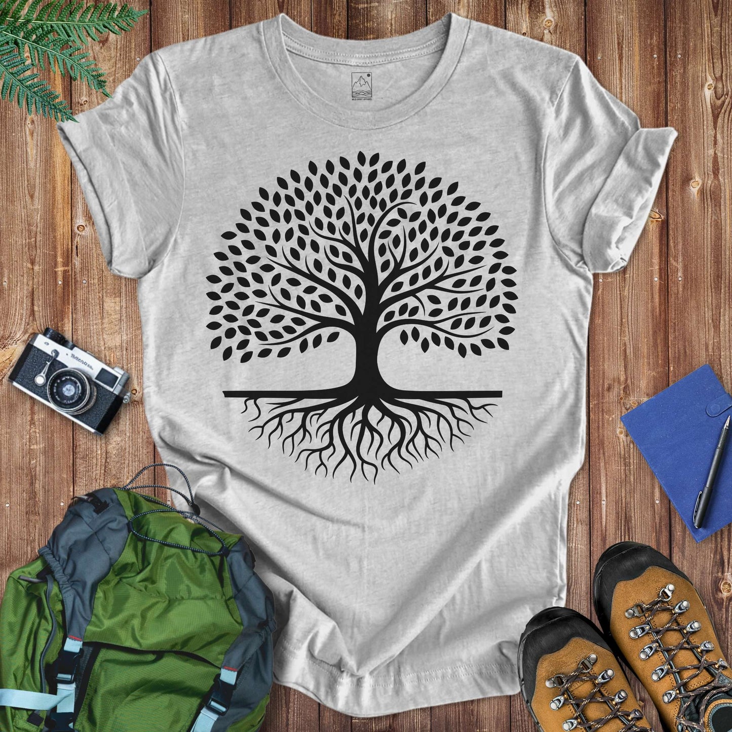 Tree Silhouette Tee T-Shirt Athletic Heather / S