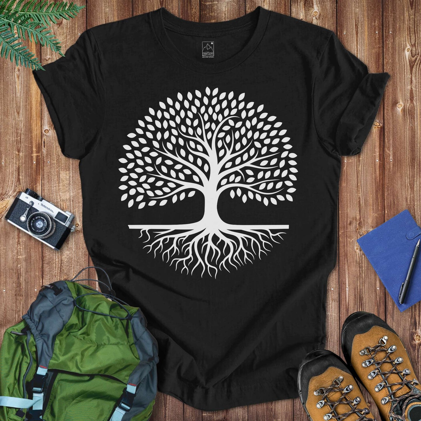 Tree Silhouette Tee T-Shirt Black / S