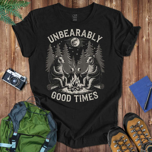 Unbearably Times Tee T-Shirt Black / S