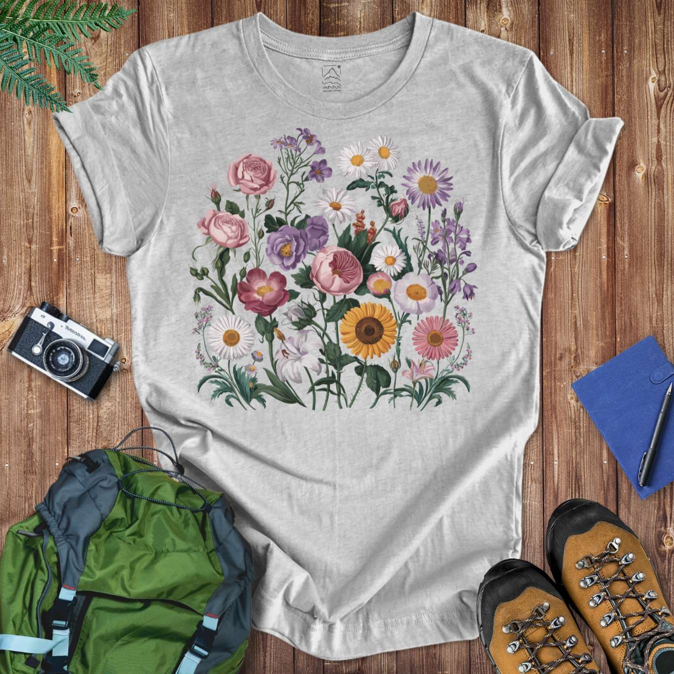 Wild Meadow Tee T-Shirt Athletic Heather / S