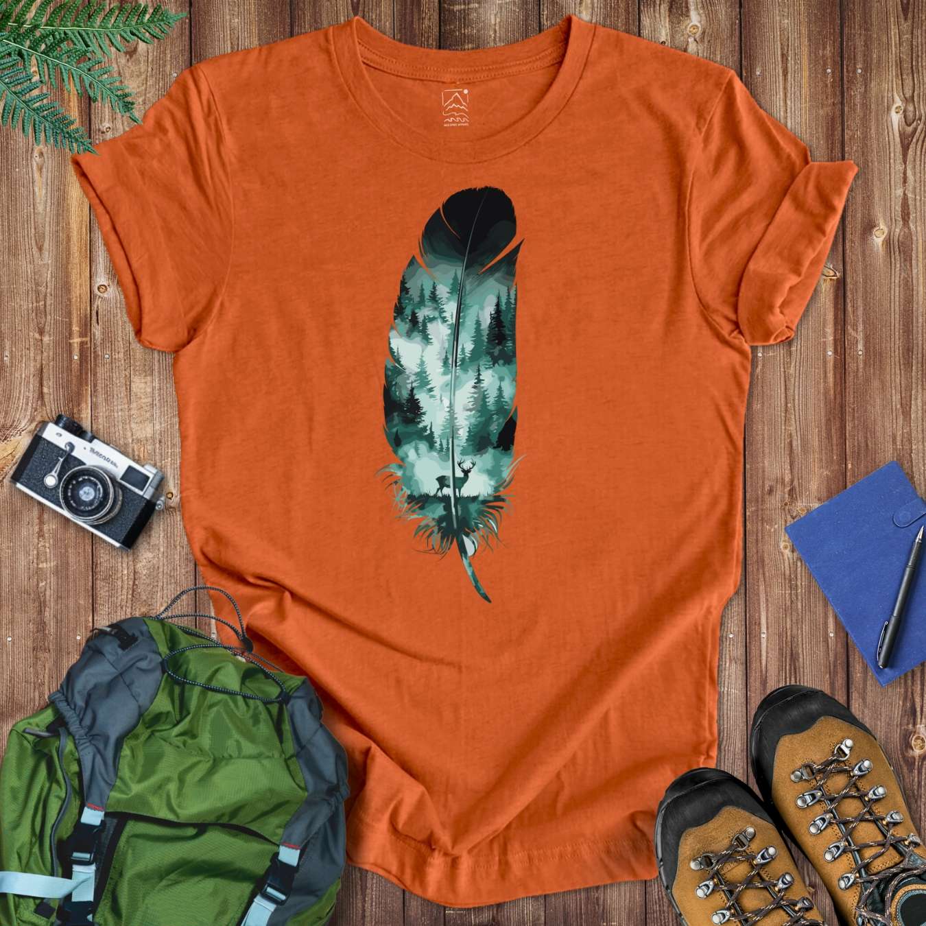 Wild Spirit Feather Tee T-Shirt Autumn / S