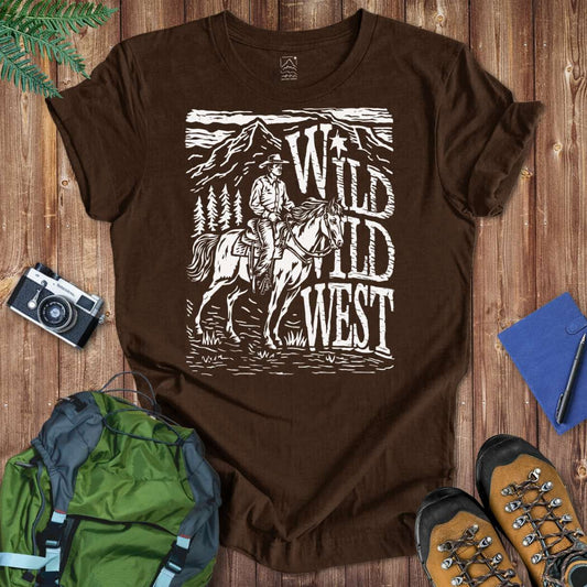 Wild West Tee T-Shirt Brown / S