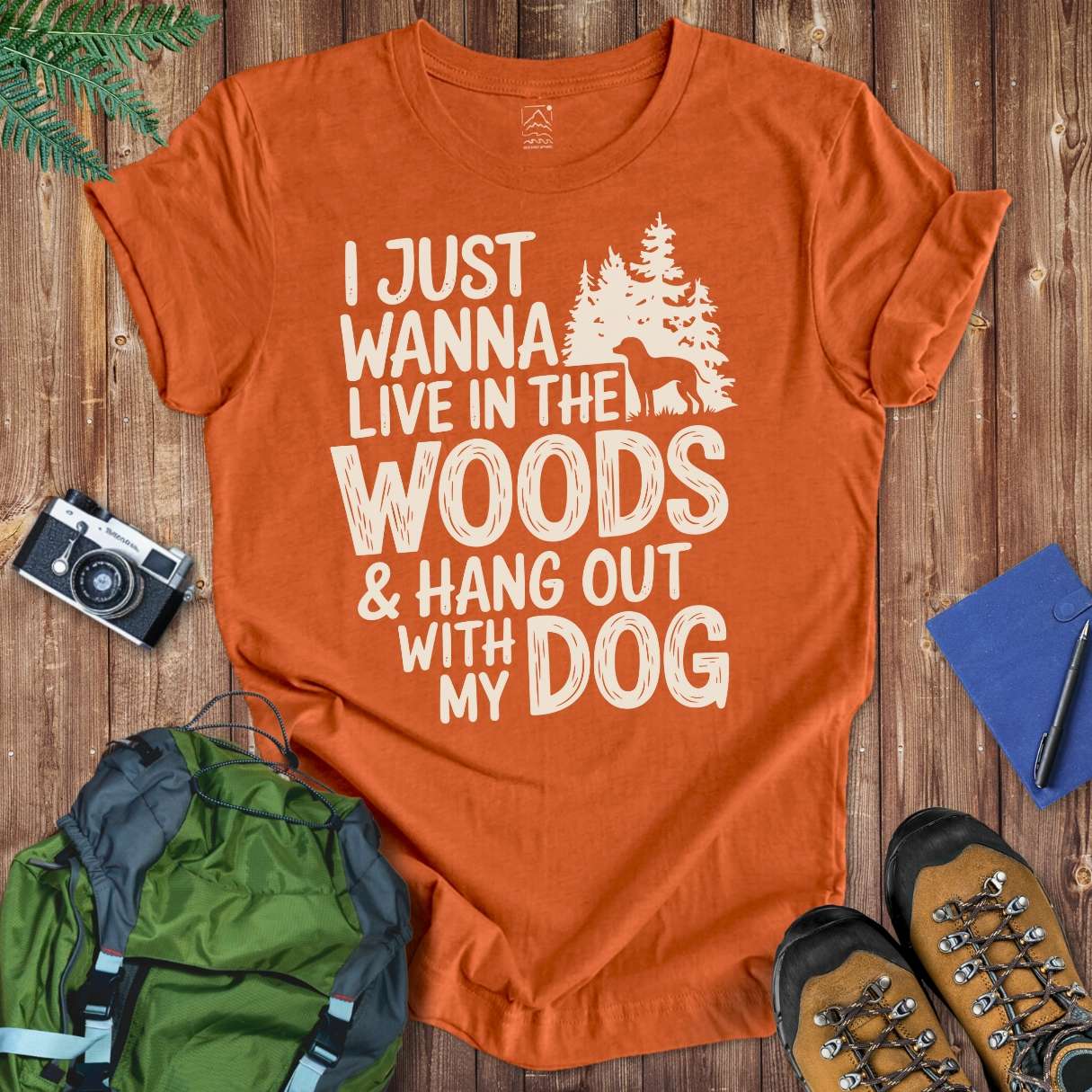 Woods & Dog Tee T-Shirt Autumn / S