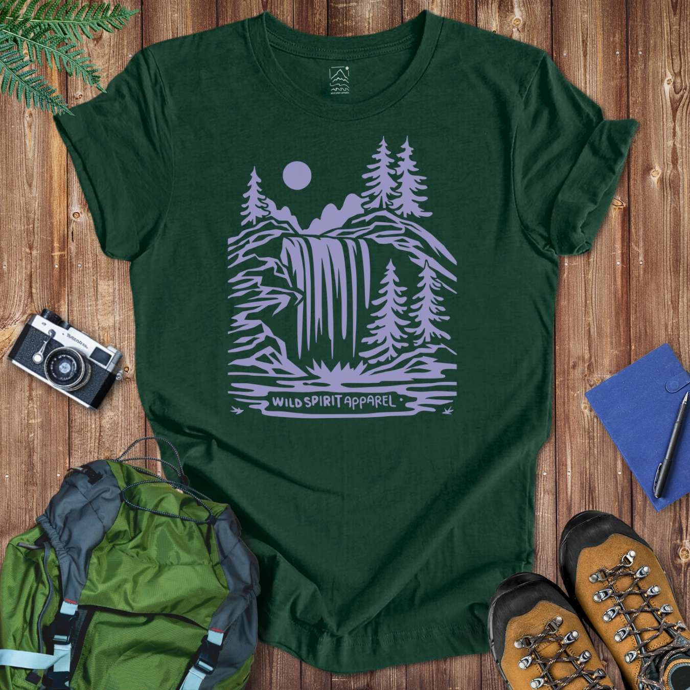 WSA Waterfall Tee T-Shirt Forest / S